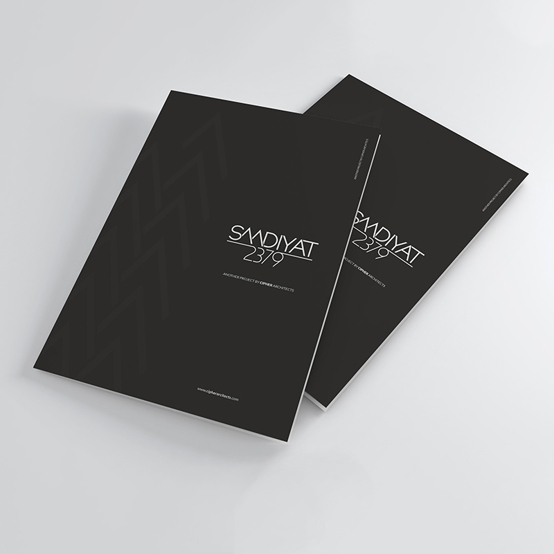 business catalogue - Saadiyat brand image and rebranding project